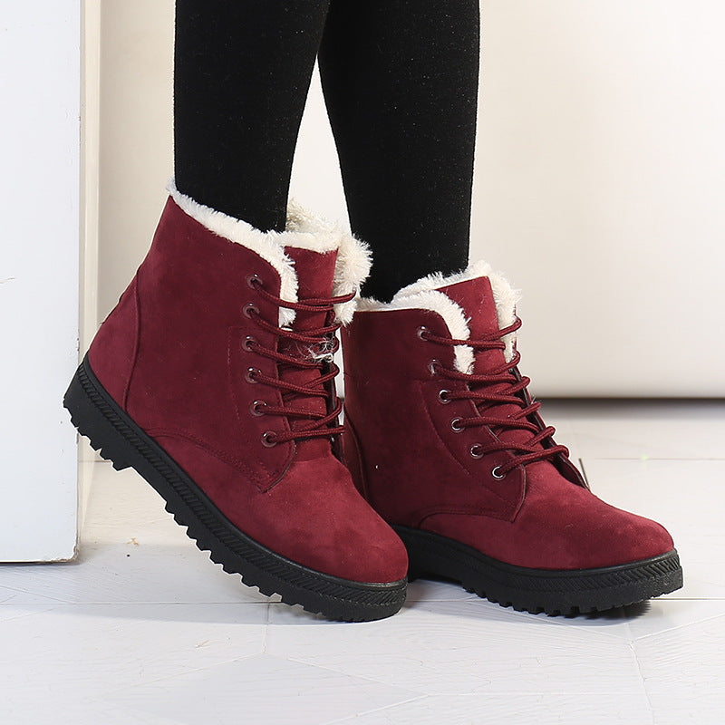 bottes de neige chaudes