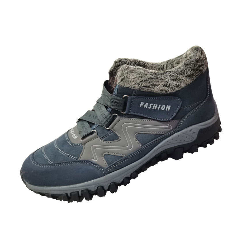 Chaussures chaudes en coton pour femmes en velours, plein air Snow Plus